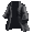 Black High School Long Coat