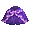 Elegant Violet Satin Skirt - wanted