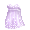 Lilac Sparkle Empire Dress - wanted